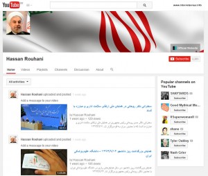 Hassan Rouhani auf YouTube