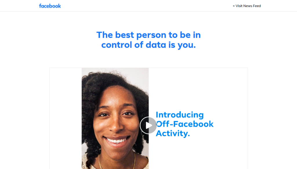 Off-Facebook Activity Tool